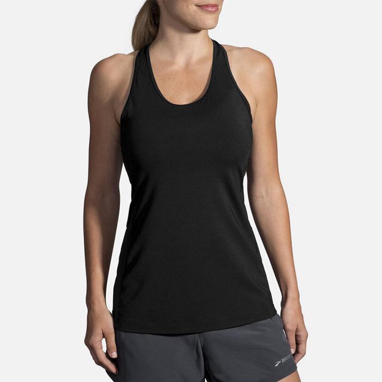 Brooks Women's PICK-UP Running Tank Top - Grey - Canada (QIRPE-0634)